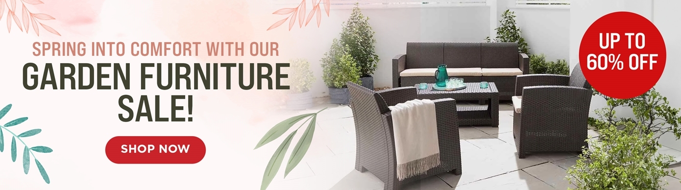 garden furniture sale save up to 60% off
