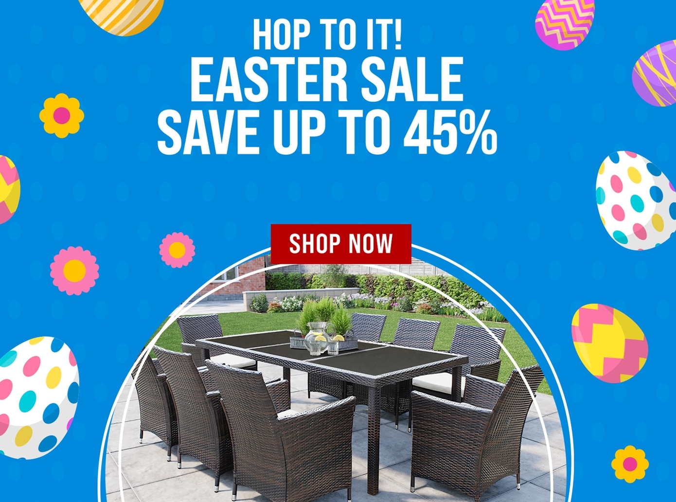 Easter sale save up to 45% 