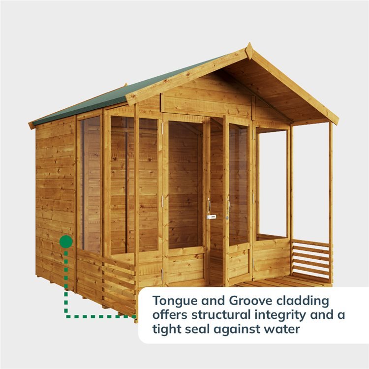BillyOh Ivy Tongue and Groove Apex Summerhouse