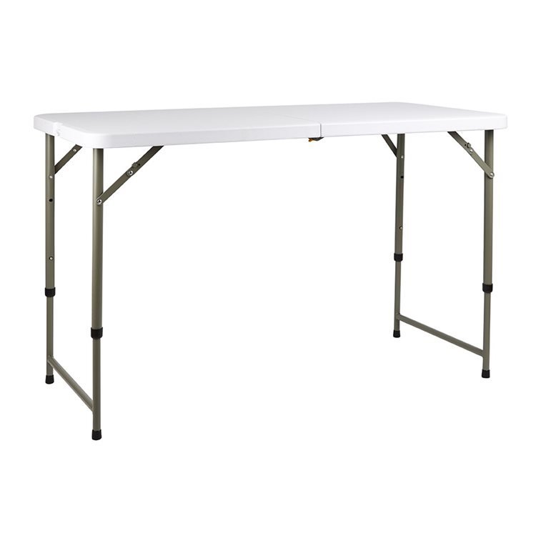 Height Adjustable Folding Trestle Table