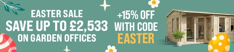 easter sale save up to 2533 on garden offices