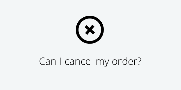 cancel order