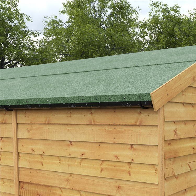 Green Mineral Shed Roofing Felt - 8m