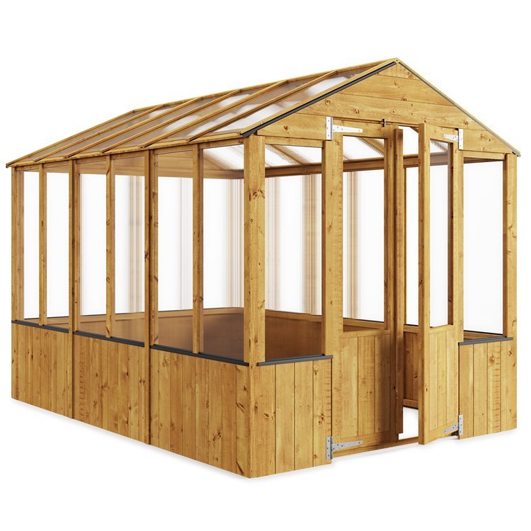 BillyOh 4000 Lincoln Wooden Polycarbonate Greenhouse
