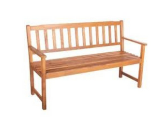 BillyOh Windsor Hardwood Acacia Companion Love Seat 2 Seater Wooden Bench FSC 