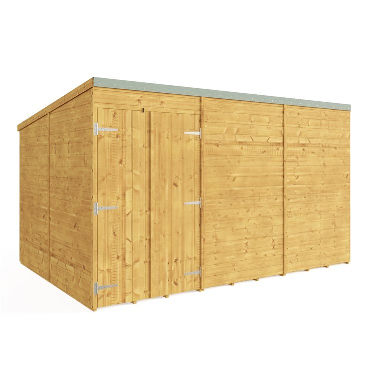 BillyOh Expert Tongue and Groove Pent Workshop 12x8 Windowless
