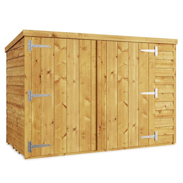 BillyOh Mini Keeper Overlap Pent Store Shed