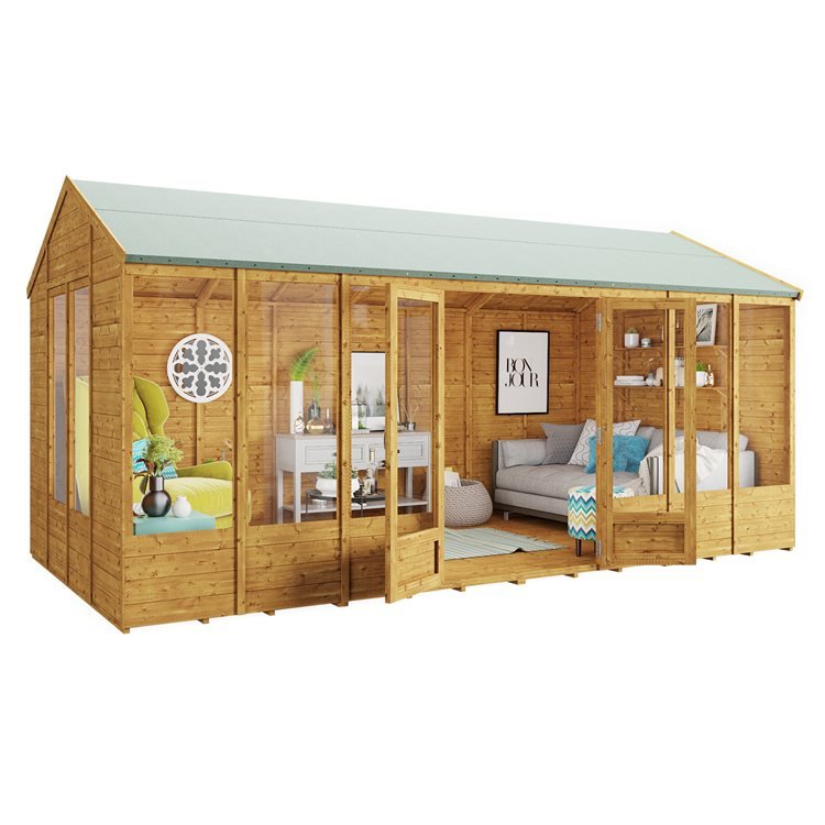 BillyOh Petra Tongue and Groove Reverse Apex Summerhouse