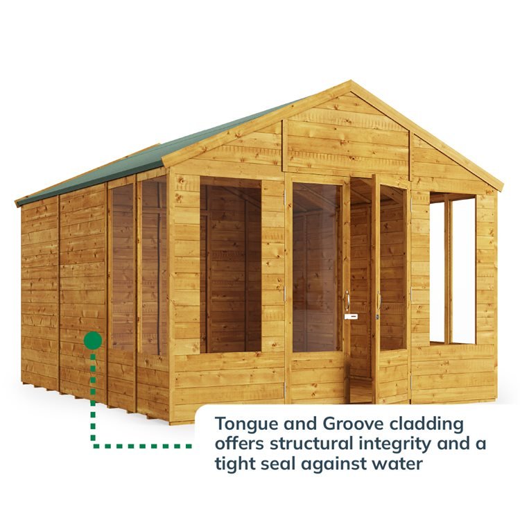 BillyOh Holly Tongue and Groove Apex Summerhouse