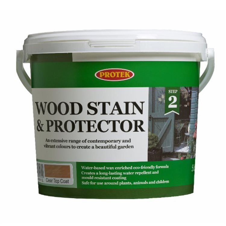 Protek Wood Stain and Protector 5ltr - Warm Grey