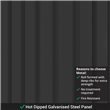 BillyOh Portland Apex Metal Shed steel qualities