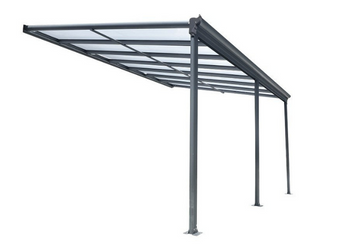 Kingston 10′ Wide Lean To Carport Patio Cover 