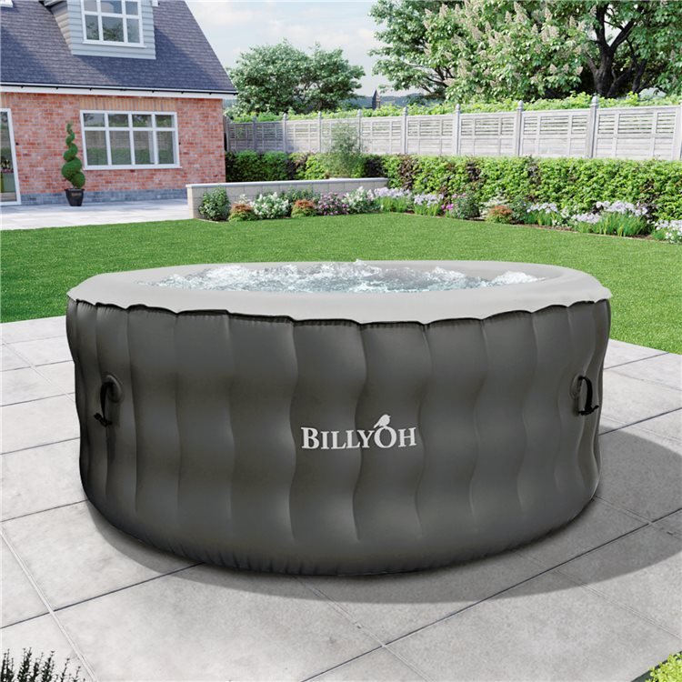 BillyOh Respiro Round Inflatable Hot Tub with Jets 2-4 People