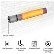 BillyOh Alberta Wall Mounted Electric Infrared Patio Heater