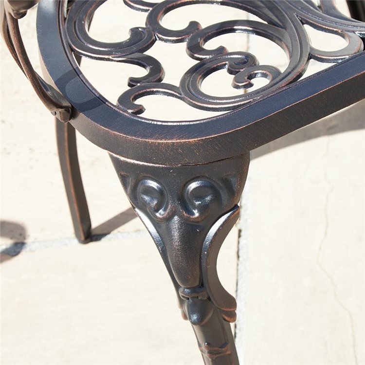 Cast Aluminium Arm Chair