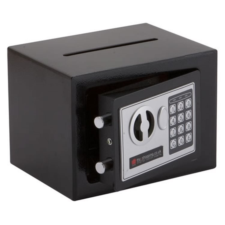 Compact Electronic Digital Home Security Steel Safe 3.5kg 4.5 Litre Capacity