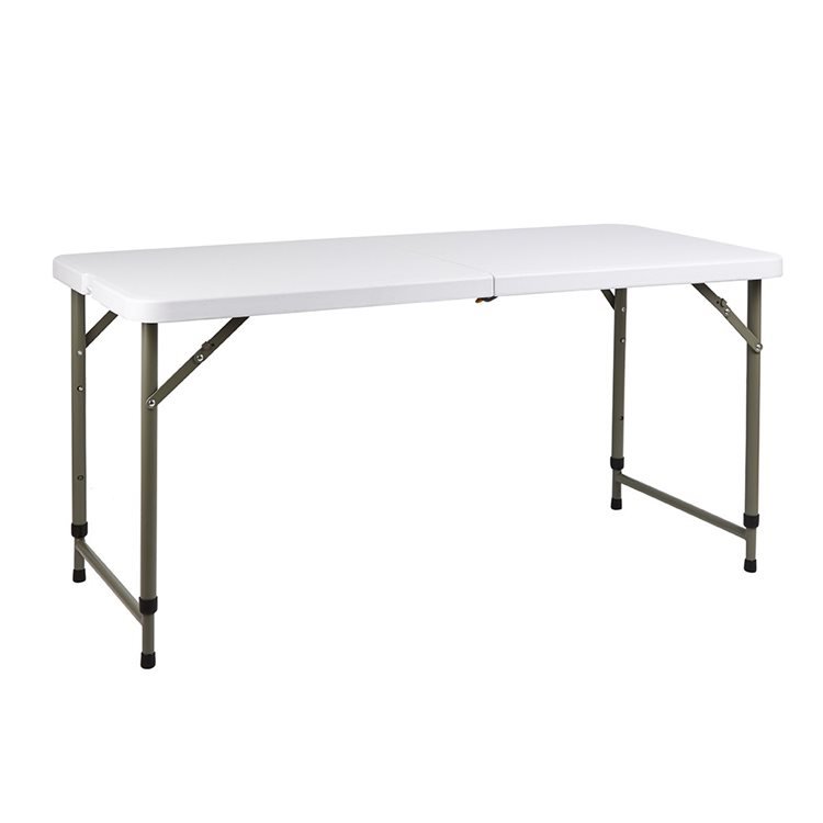 Height Adjustable Folding Trestle Table