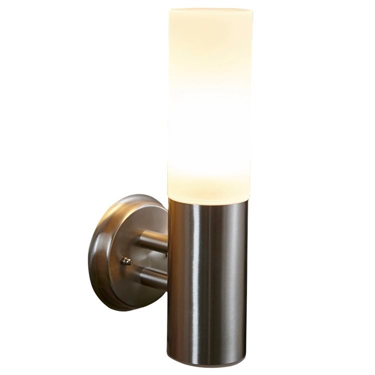 Biard Allende LED Stainless Steel Glass Wall Light