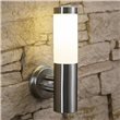 Biard Basford LED Stainless Steel Solar Wall Light