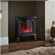Freestanding 1800W  Electric Fireplace with Wood Burner Flame Effect