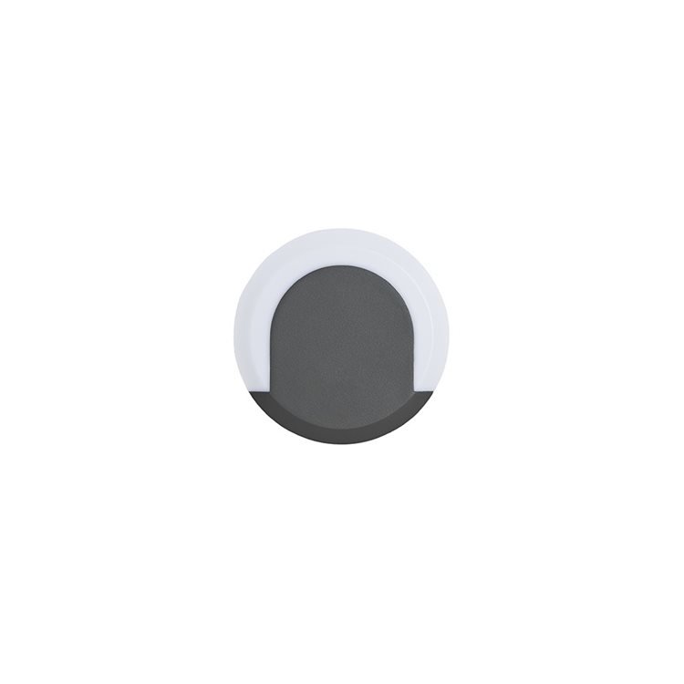 Biard Crescent Halo LED Circular Outdoor Wall Light