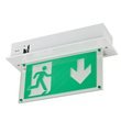 Biard Recessed LED Emergency Exit Sign Maintained
