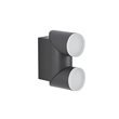 Biard Gettsdorf Outdoor Anthracite LED Adjustable Up/Down Wall Light