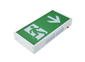 Biard 3W LED Emergency Exit Sign Maintained/Non-Maintained