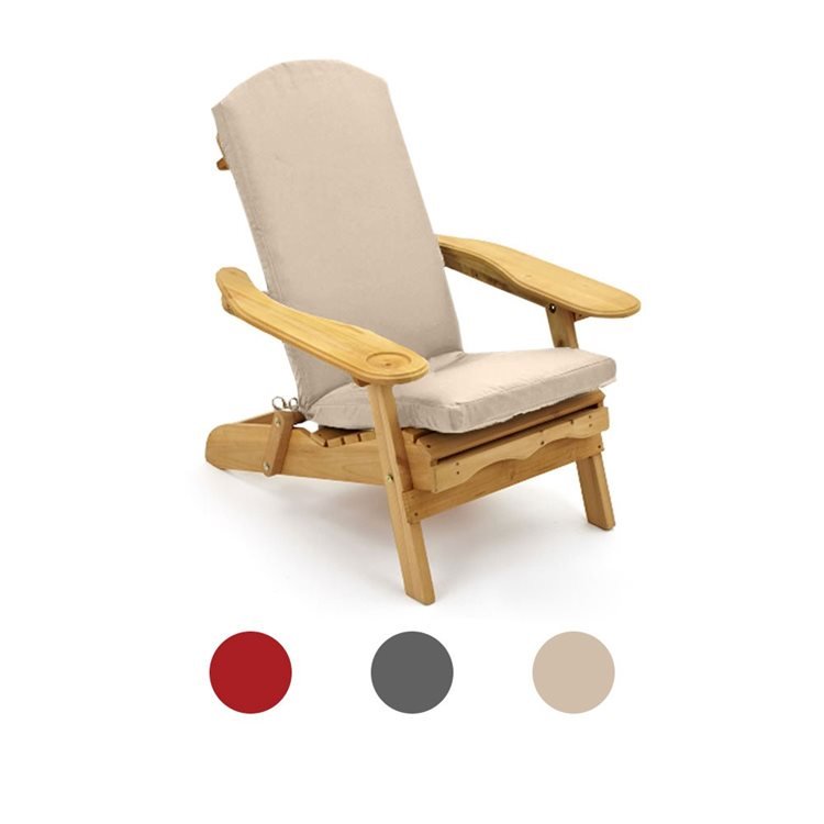 Adirondack Seat Cushion - Red