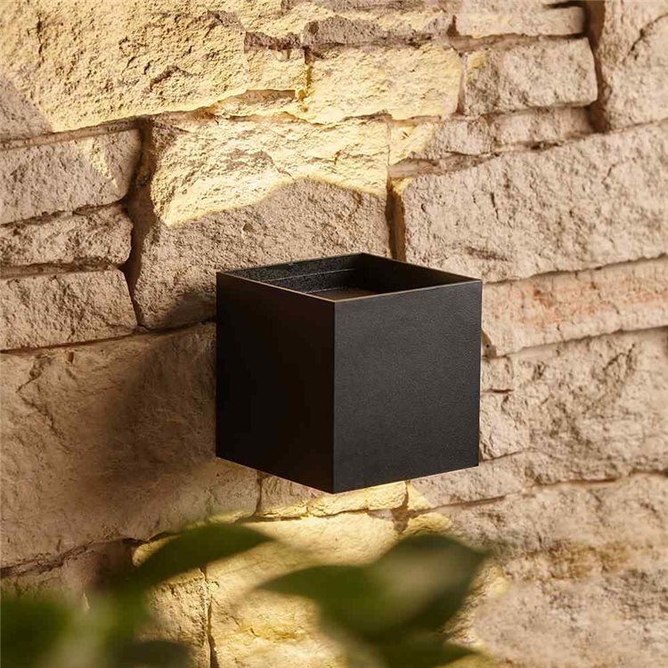 Outdoor Up and Down LED Square Box Wall Light - Outdoor Up and Down LED Box Light