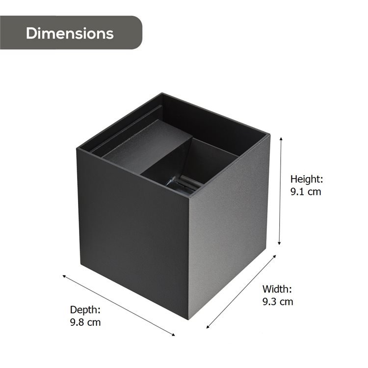 Outdoor Up and Down LED Box Light