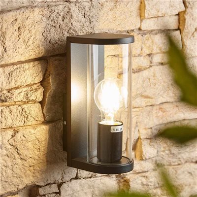 Outdoor Contemporary Cylinder Wall Light