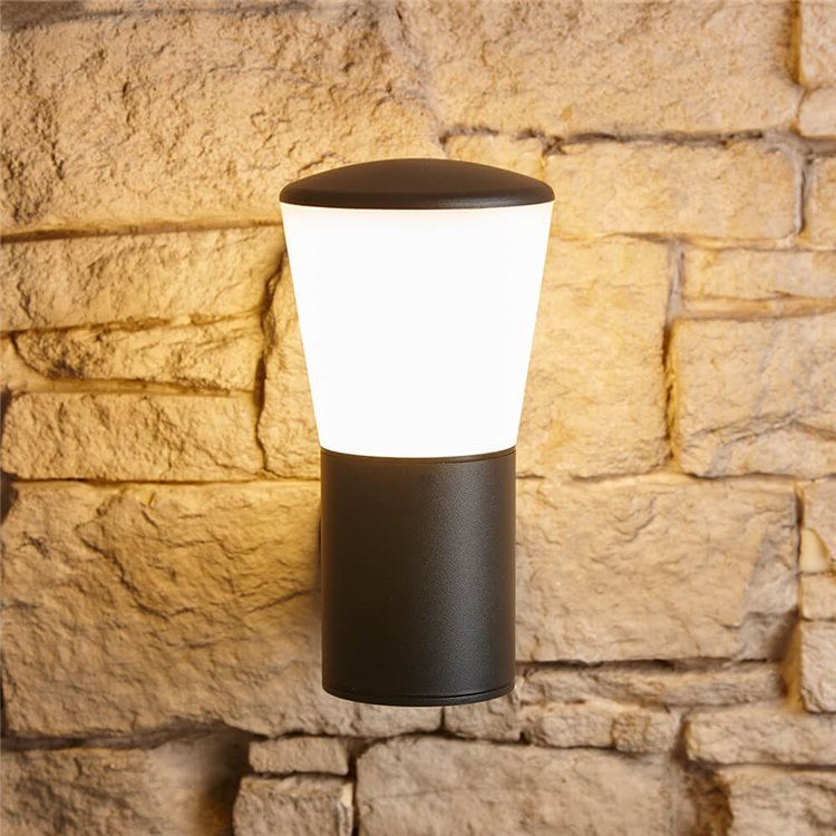Outdoor Contemporary Round Lantern
