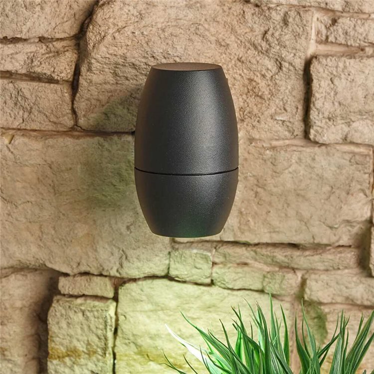 Outdoor Contemporary Cone Shaped Up or Down 1 Light