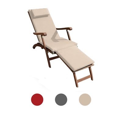 Three Section Luxury Cushion for Steamer Lounger