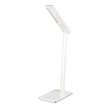 Desk lamp with Wireless and USB Charger White