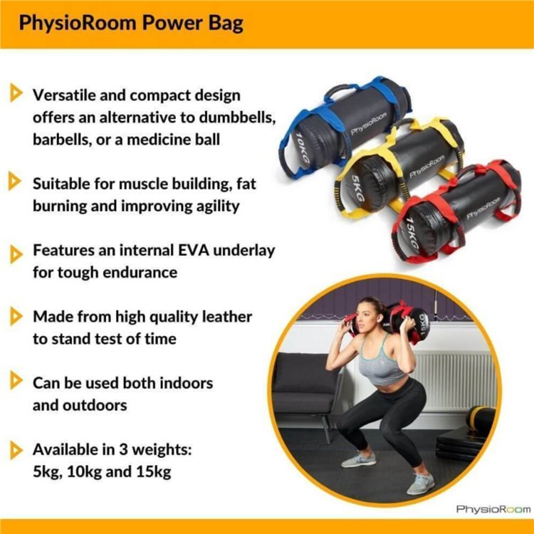 PhysioRoom Weight Training Power Bag