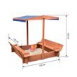 BillyOh Cabana Square Sandpit With Cover
