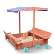 BillyOh Cabana Square Sandpit With Cover