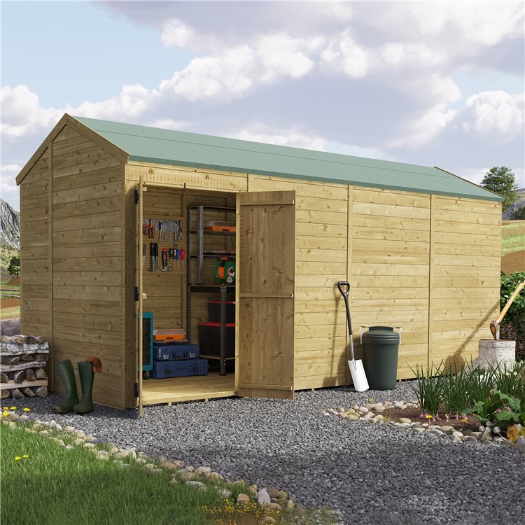 BillyOh Defender Heavy Duty Tongue and Groove Apex Shed